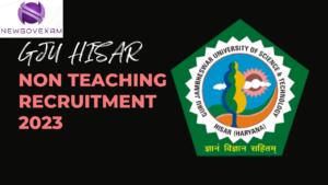 GJU Hisar Non Teaching Bharti 2023