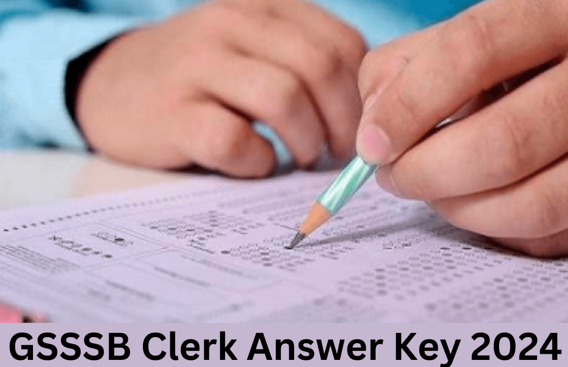 GSSSB CCE Answer Key 2024 Out