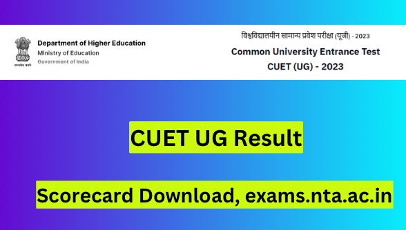 CUET UG 2024 Result