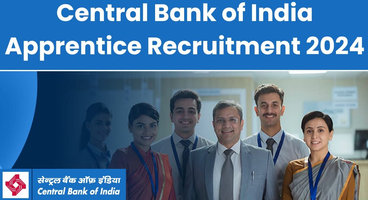 Central Bank of India Apprentice Bharti 2024