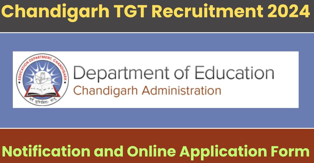 Chandigarh TGT Bharti 2024 Admit Card Out