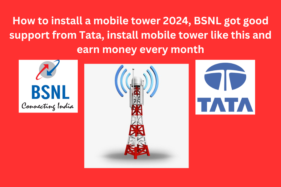 How to install a mobile tower 2024