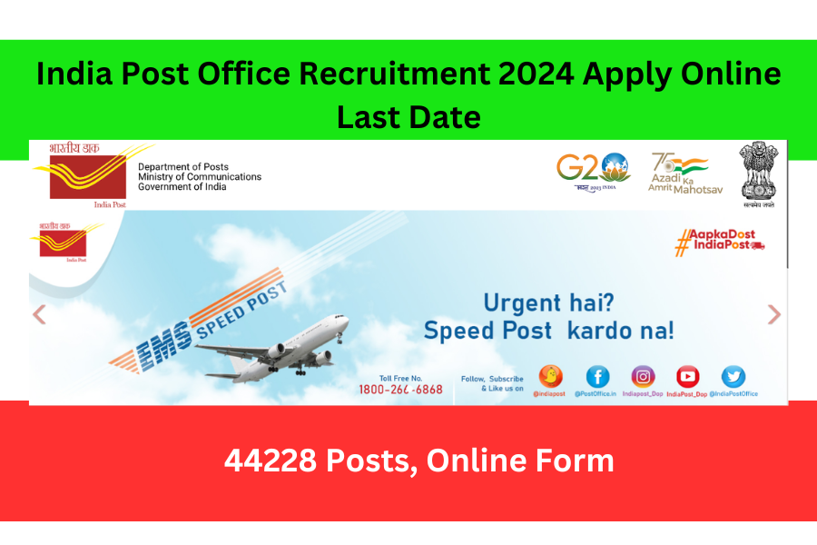 India Post Office Recruitment 2024 India Post Office Official Notification Out 2024