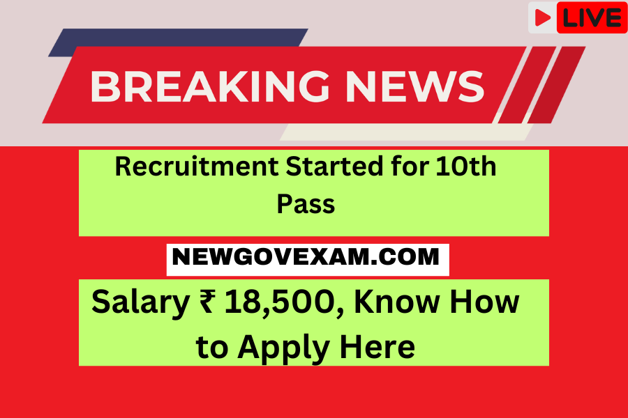 University Data Entry Operator 11 Recruitment 2024, Recruitment started for 10th pass, salary ₹ 18,500, know how to apply here