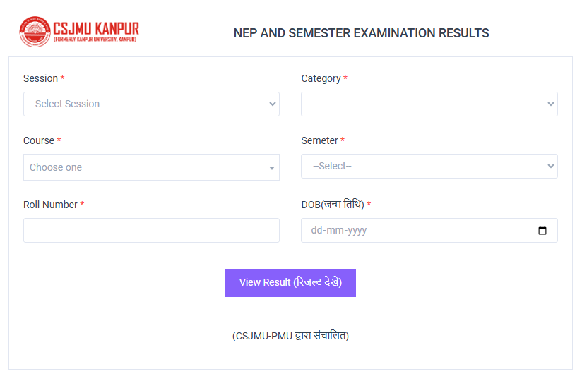 CSJMU Result 2024 Out, at csjmu.ac.in; Download Kanpur University UG and PG Marksheet PDF