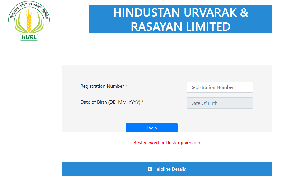 HURL Admit Card 2024 Download Link, official link