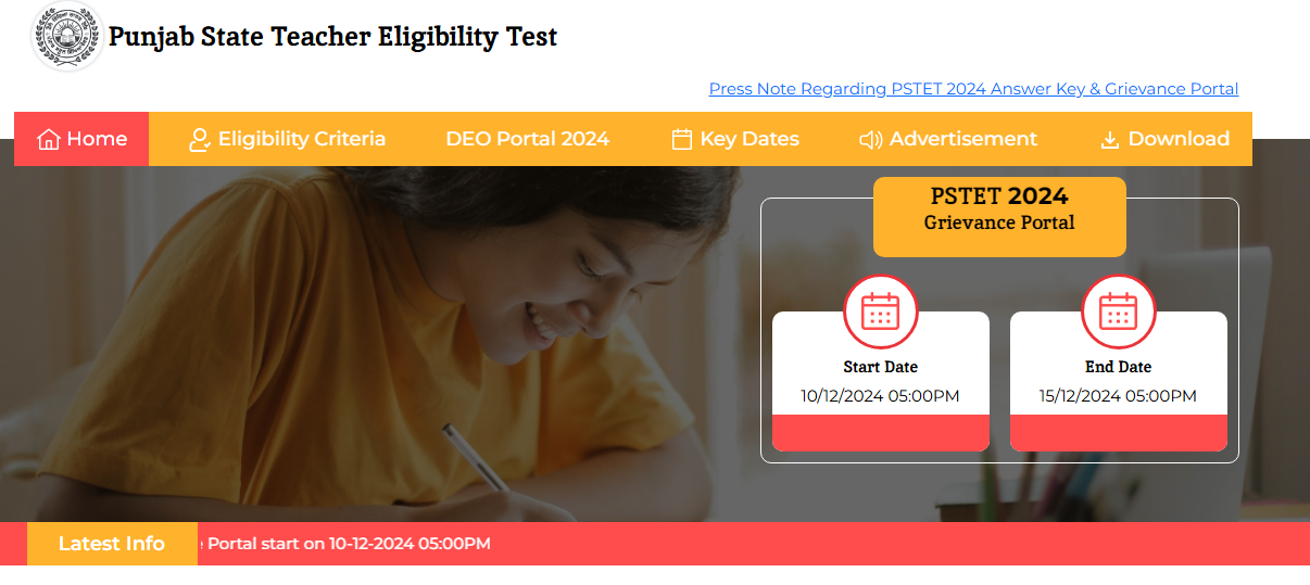 PSTET Result 2025 Out, https //pstet.pseb.ac.in result, Punjab TET Result Link