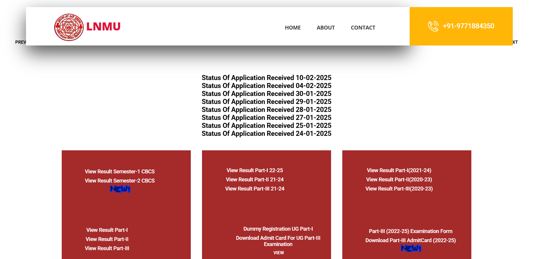 LNMU Part 3 Admit Card 22 25 Download Link, at lnmu.ac.in, Direct Link to Download Part 3 Exam Hall Ticket PDF, Preparation