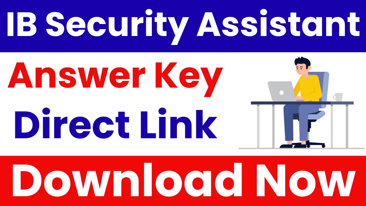 IB Security Assistant Answer key 2025